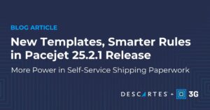 Image describing new templates in Pacejet 25.2.1 release