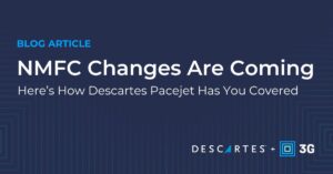 Image reading blog article title "NMFC Changes are coming"